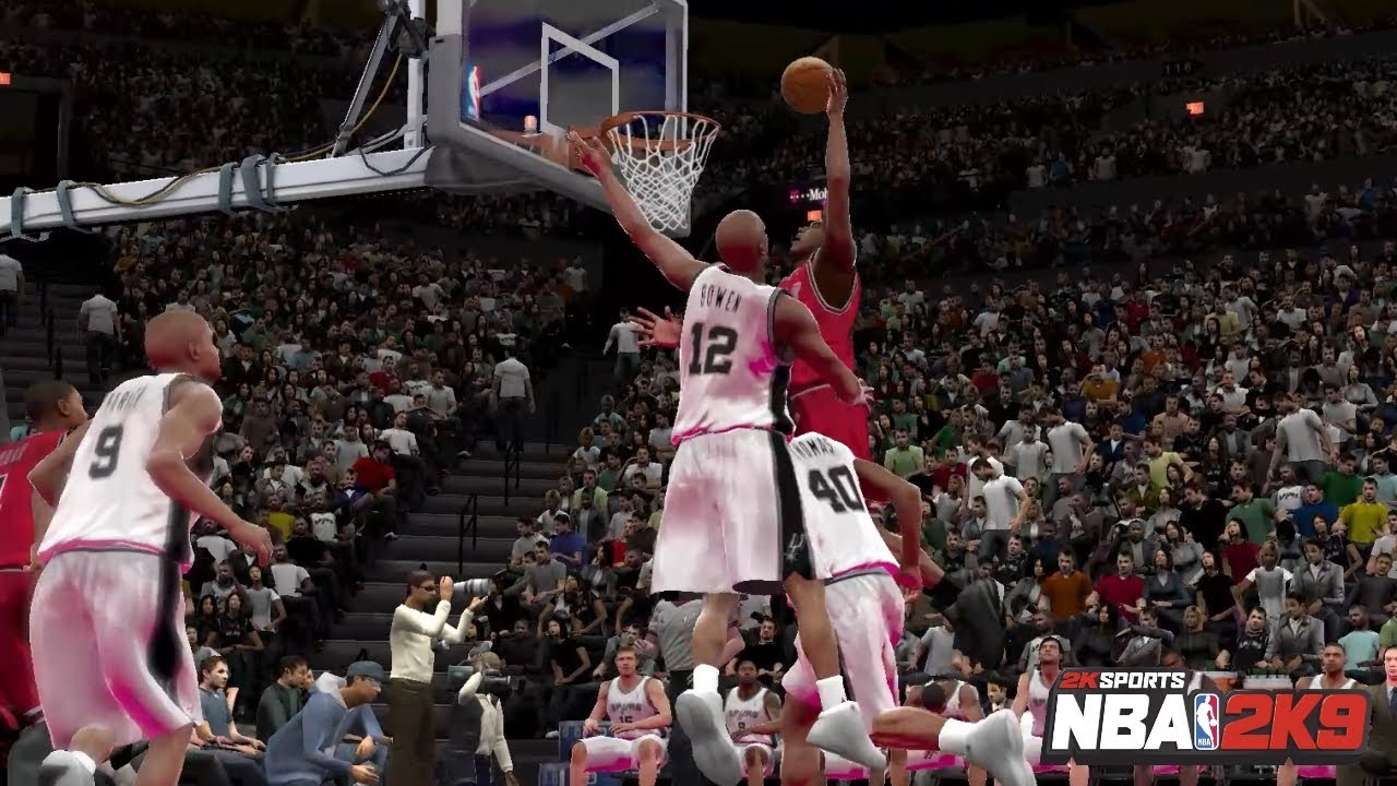 NBA 2K9 (PS3) - Bulls vs. Spurs - Highlights