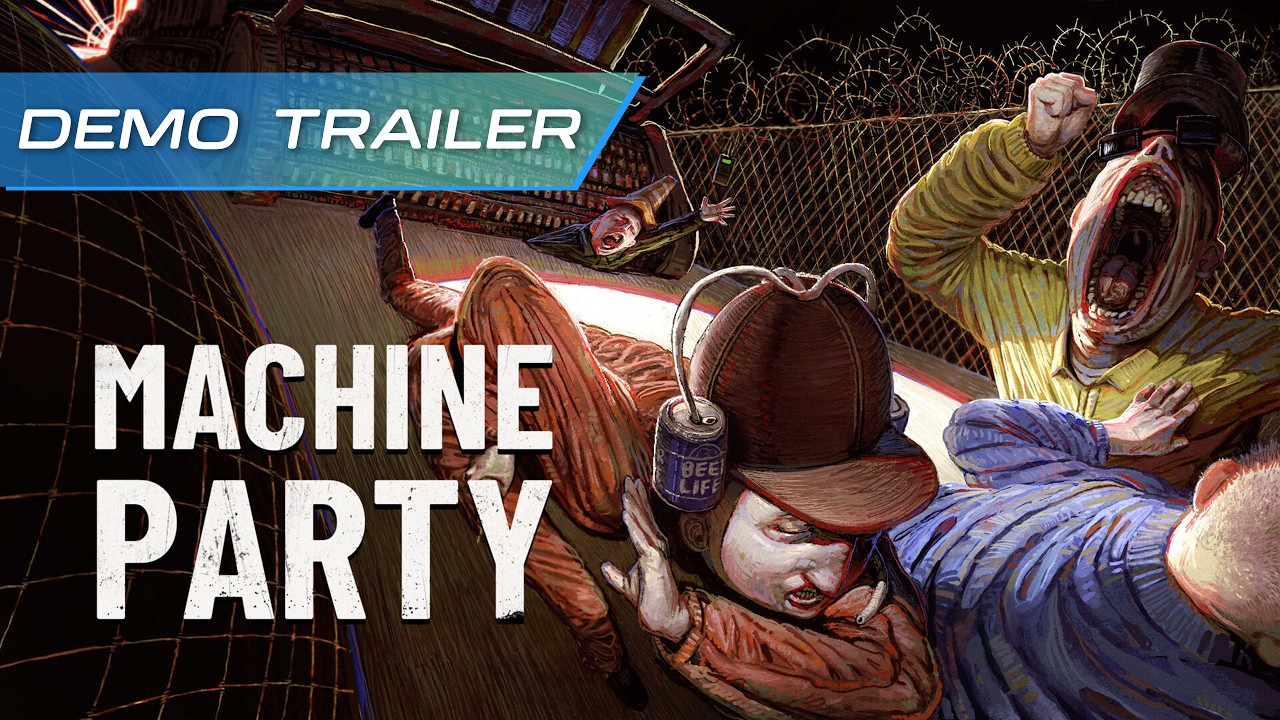 Machine Party - Brutal Multiplayer Party Game | Official Release Trailer