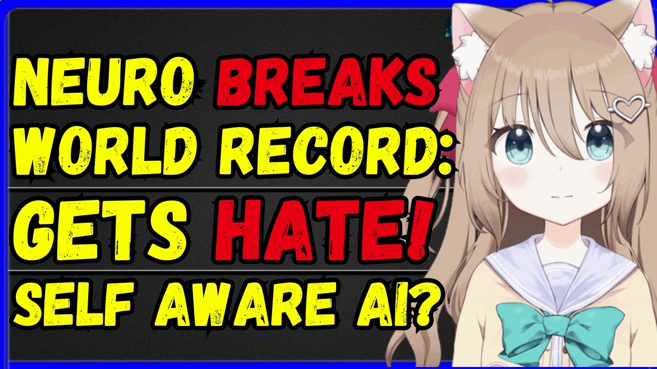 Nuerosama Breaks record: gets hate! AI Sentience? VT Google Doc, Kitsu Demonetized? SocksVT HIATUS