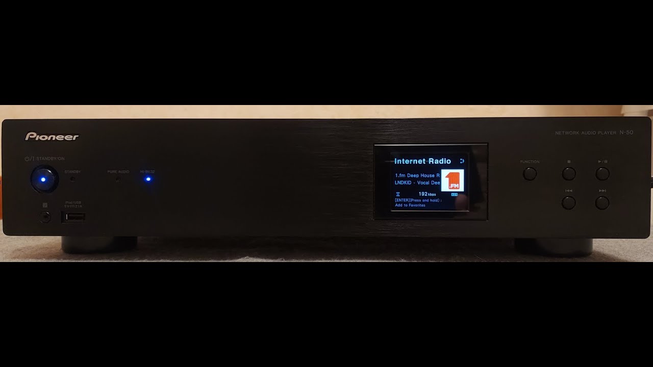 PIONEER Network Audio Player N-50 ks  &  BOSE Interaudio 4000 XL