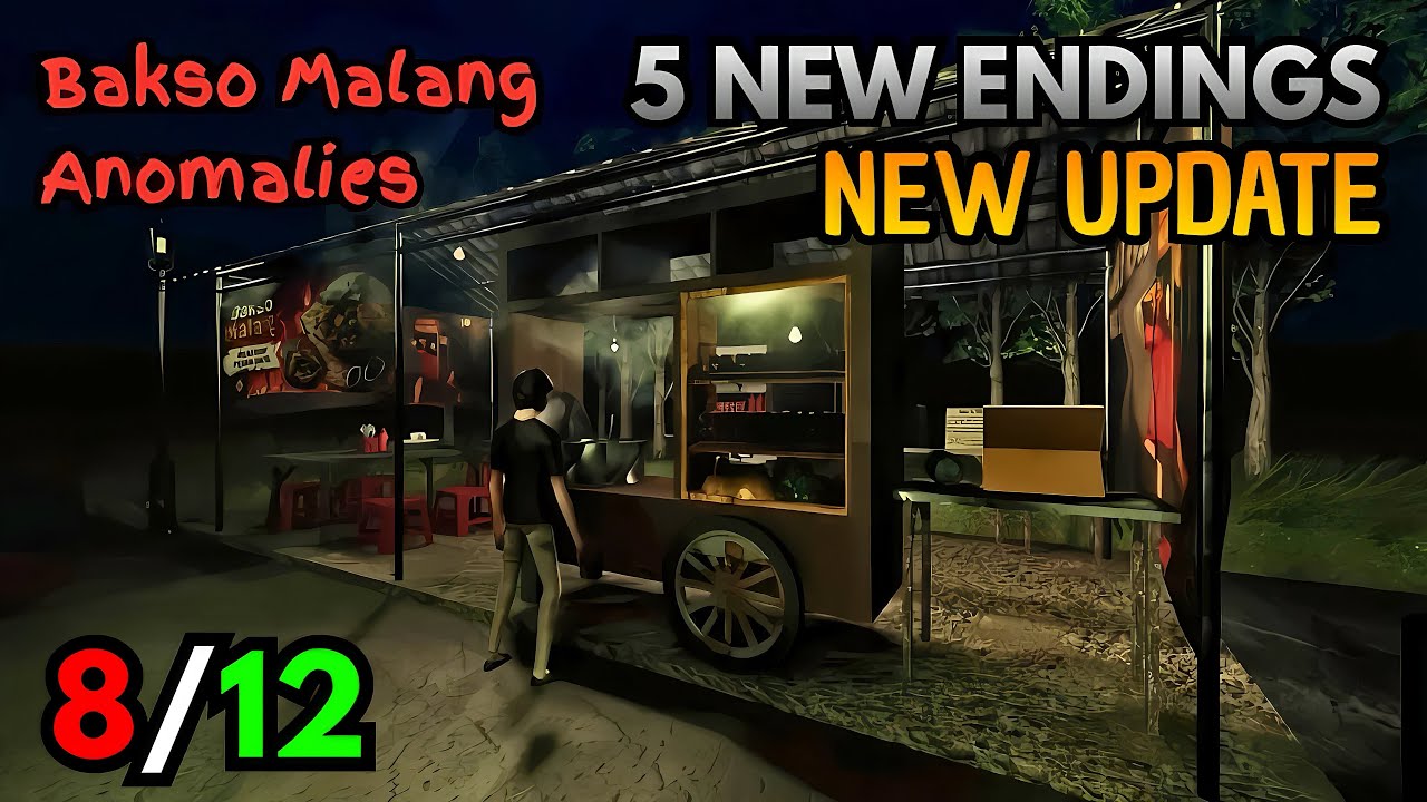 Roblox Bakso Malang Anomalies [5 Endings] - NEW UPDATE!