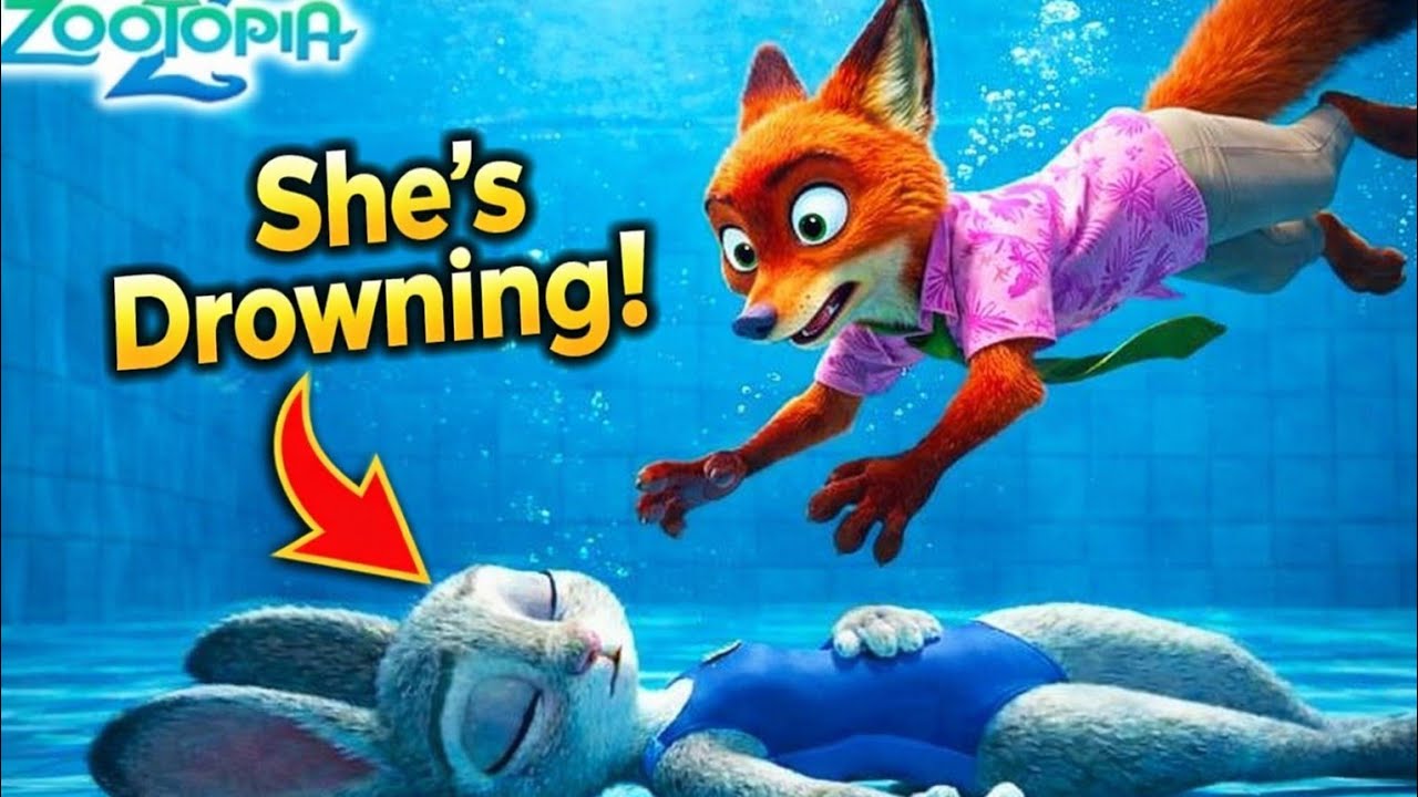 She’s Drowning! 😱 Nick Rushes to Save Judy | Zootopia