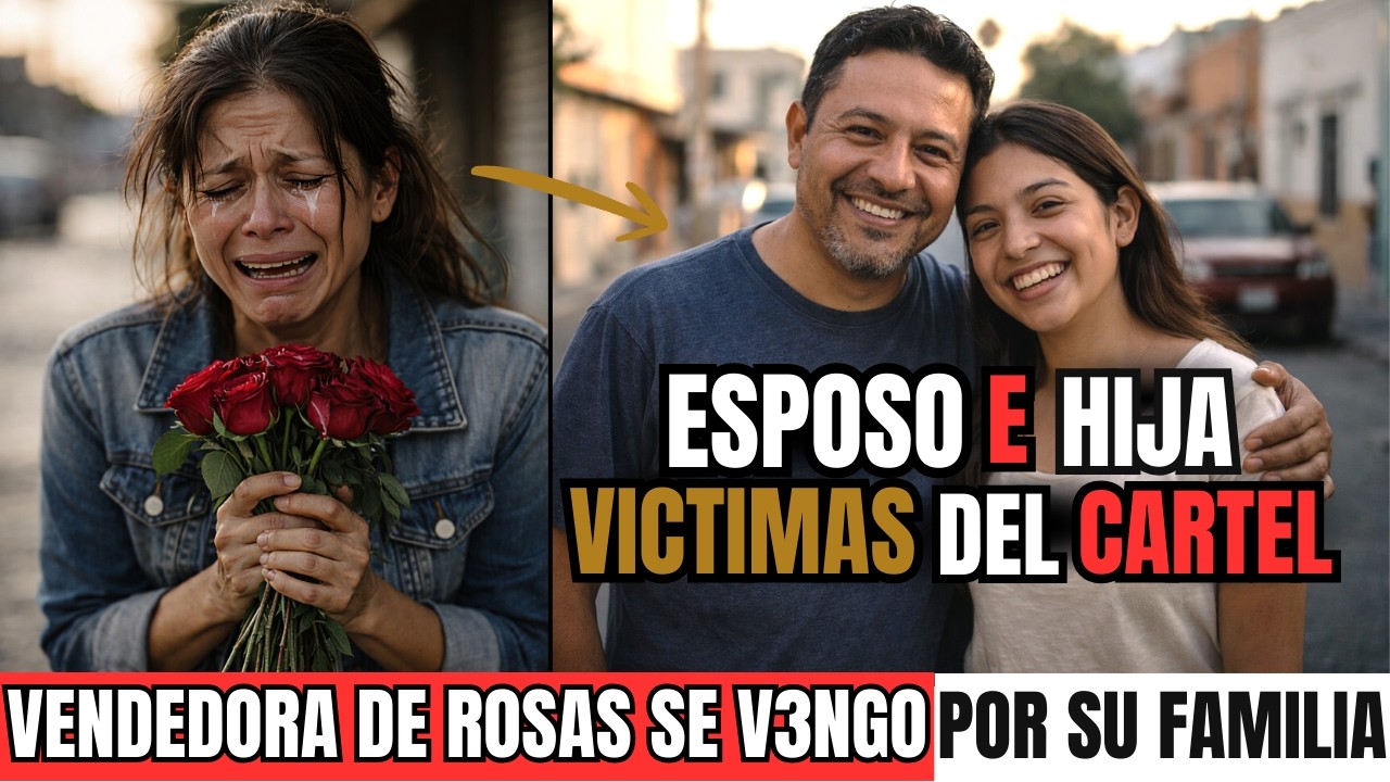 VENDEDORA DE ROSAS AJUSTICIO A LOS DEL CARTEL...SU FAMILIA FUE LA VICTIMA...LA HISTORIA EN EL VIDEO.
