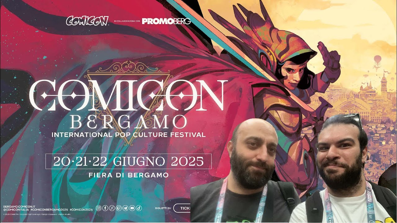 BERGAMO COMICON 2025 - Aquisti e Sketch! #comiconitalia #bergamocomicon #comicon2025