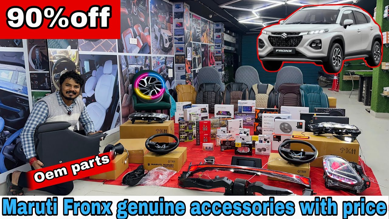 2026 MARUTI FRONX GENUINE ACCESSORIES WITH PRICE ✅ FRONX 2026 SIGMA TO ALPHA MARUTI FRONX ✅ 