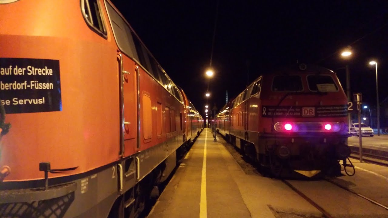 Die Br 218er die Lok die alle kann  DANKE 218er
