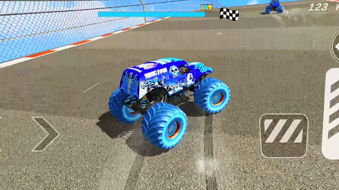 Impossible Monster Track Racing | Monster Track Mega Ramp Car Racing | Android Gameplay