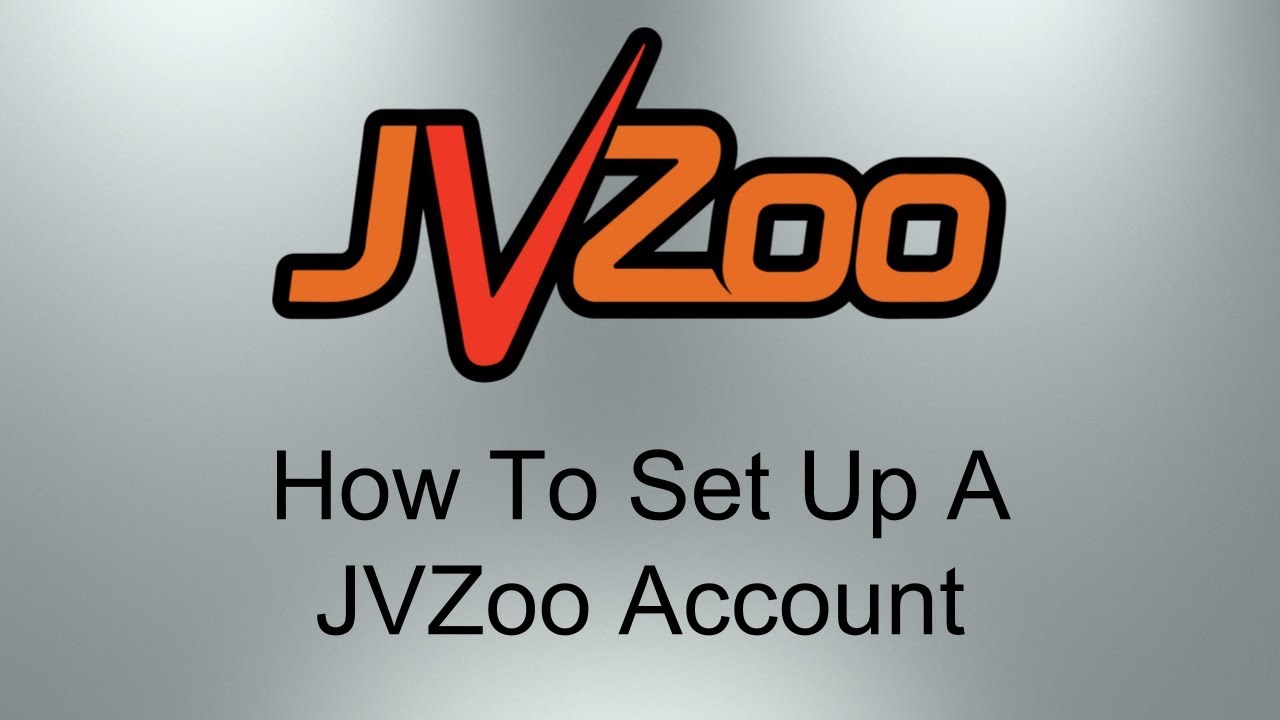 How To Set Up A JVZoo Account