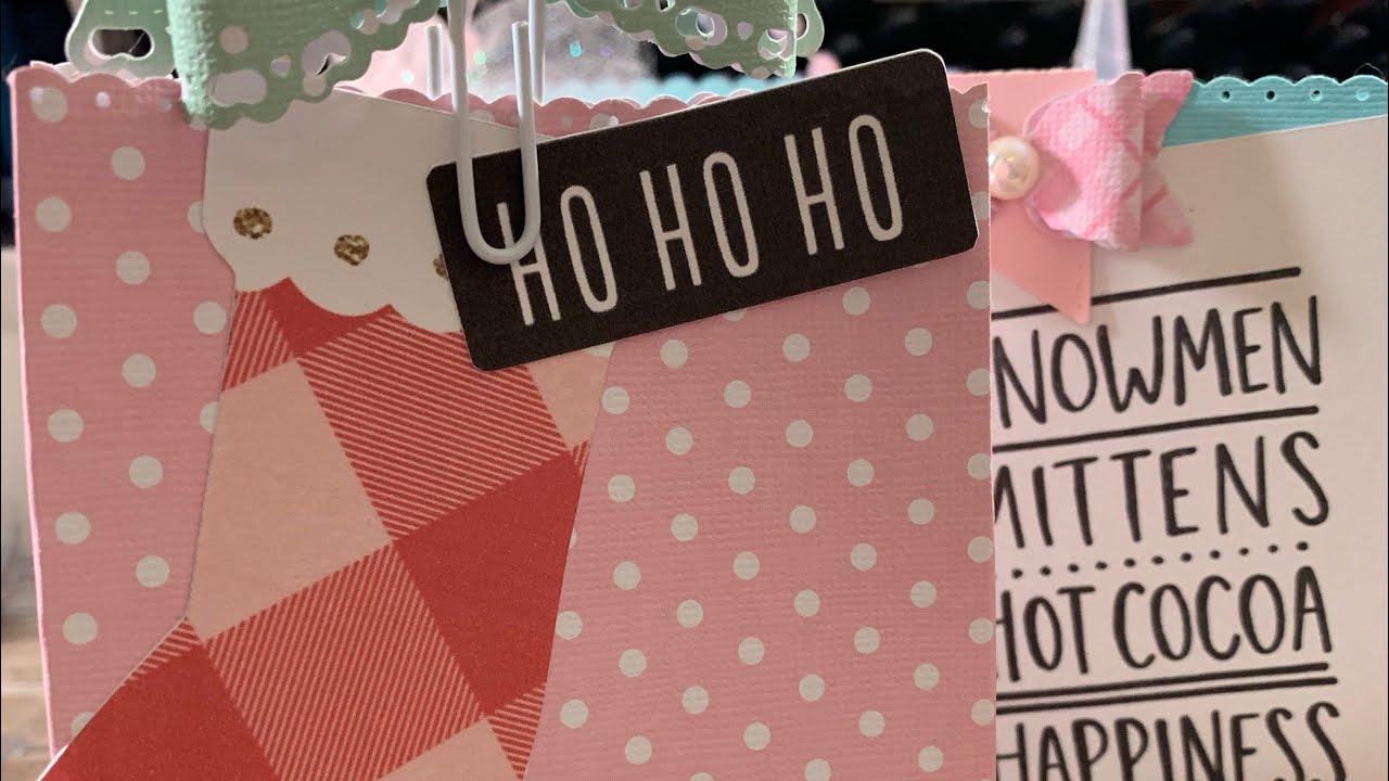 💕Gift Bag Tutorial using We R Memory keepers Gift Bag Punch Board💕