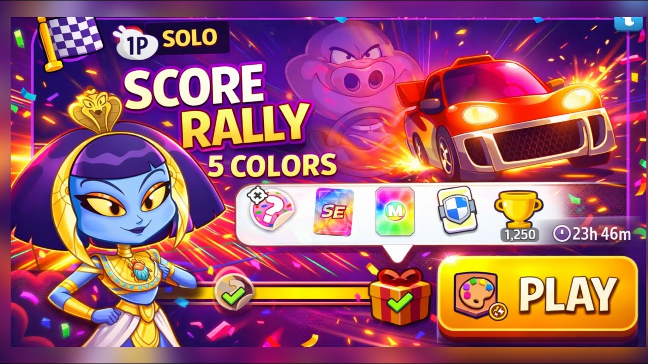 5 colors solo challenge|score rally|match masters