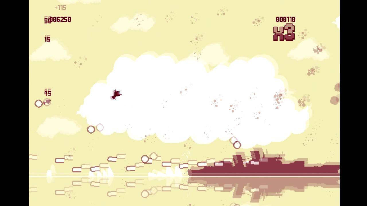 Luftrausers : How to destroy easly a blimp