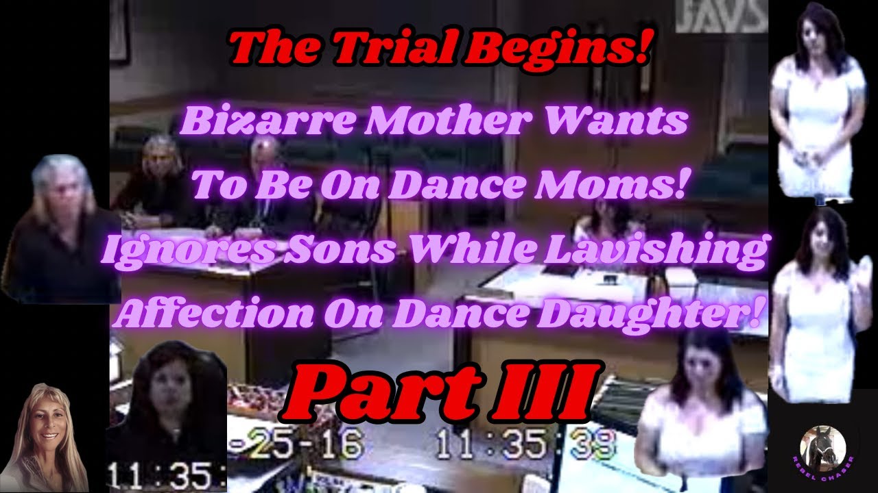 Pt 3 Bizarre Mom Wants to be On dance Moms, Ignore Sons While Lavishing Affection On Dance Daughter!