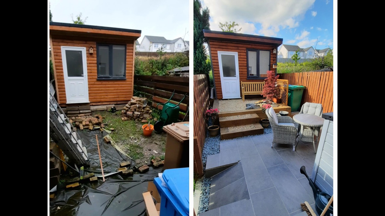 Landscaping The Back Garden By Myself (because no landscaper wanted the job)