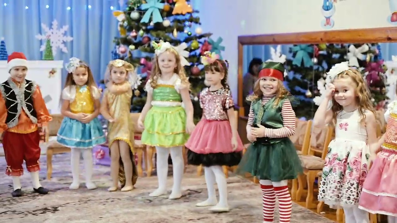 "новорічна казка" 2025 Кирнасівський заклад  №2 старша група