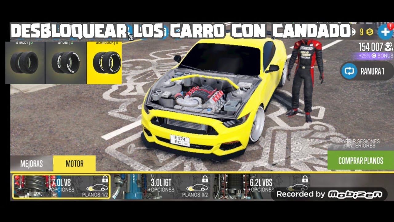 como des bloquear los con el candado en carx drift rancing 2