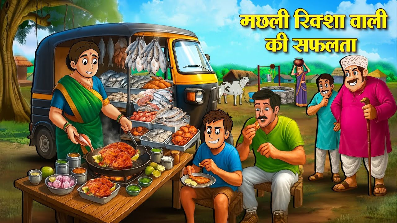 मछली रिक्शा वाली की सफलता | Hindi Kahaniya | Latest Hindi Stories | Hindi Kahaniyan | Story In Hindi