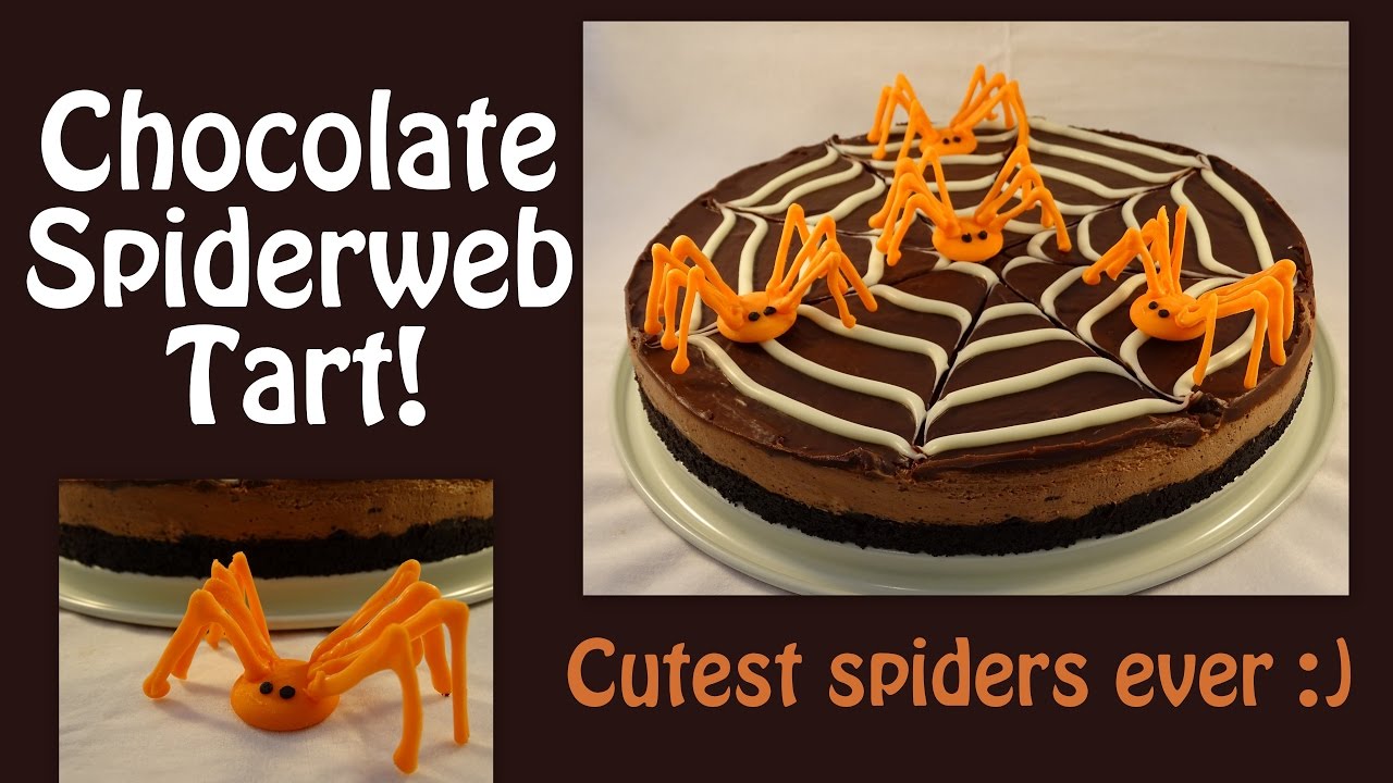 Chocolate Spiderweb Tart - with yoyomax12