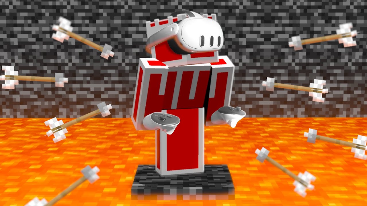 Могу ли я сбежать из ваших безумных тюрем Minecraft в VR?