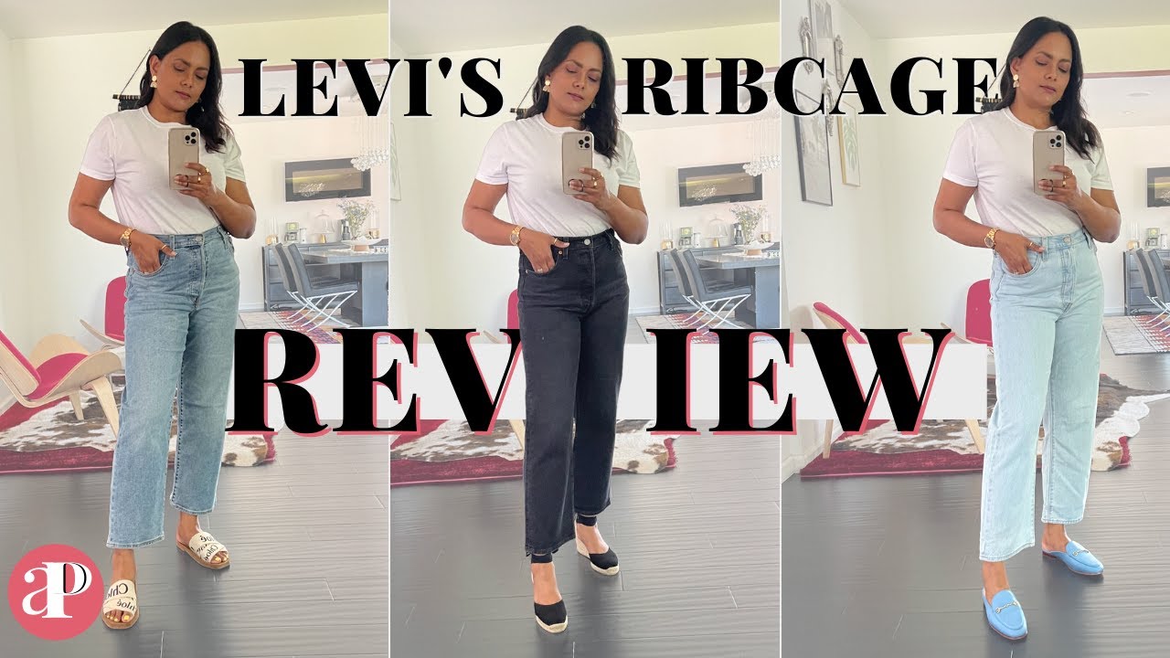 Полный обзор прямых джинсов LEVI'S RIBCAGE