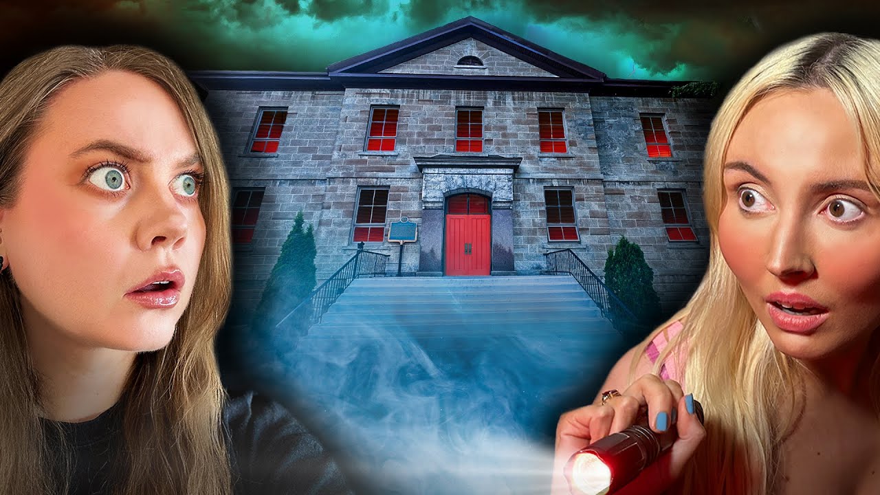 OUR Terrifying NIGHT in Canada's Most Haunted Prison! Ft. @Brittyy44