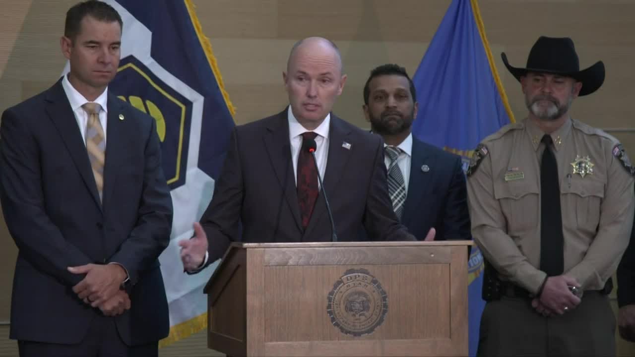 Utah law enforcement speak on Charlie Kirk shooting suspect apprehended