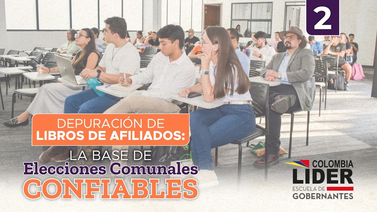 Depuración de libros de afiliados: la base de elecciones comunales confiables ”