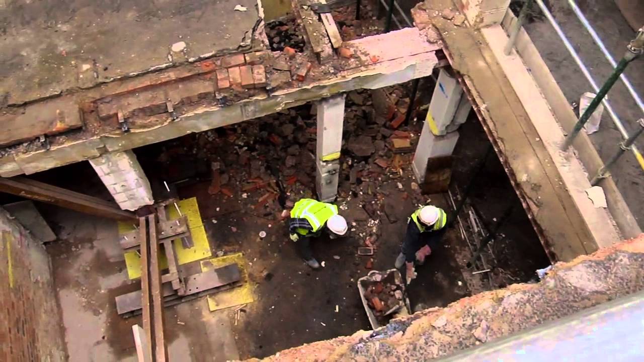Tricky façade retention in London