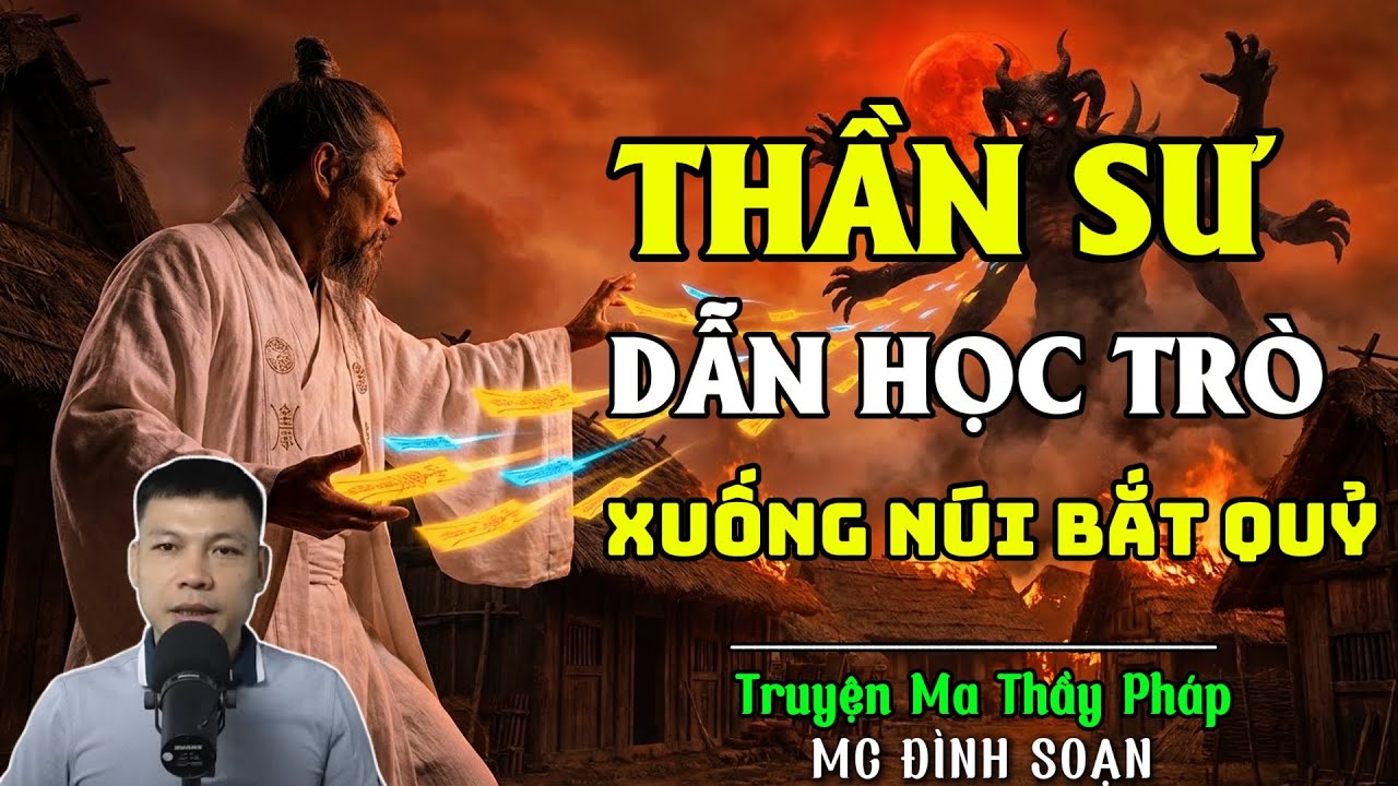 TRUYỆN MA THẦY PHÁP :THẦN SƯ DIỆT MA DẪN HỌC TRÒ XUỐNG NÚI BẮT QUỶ | CHUYỆN MA ĐÌNH SOẠN 2025