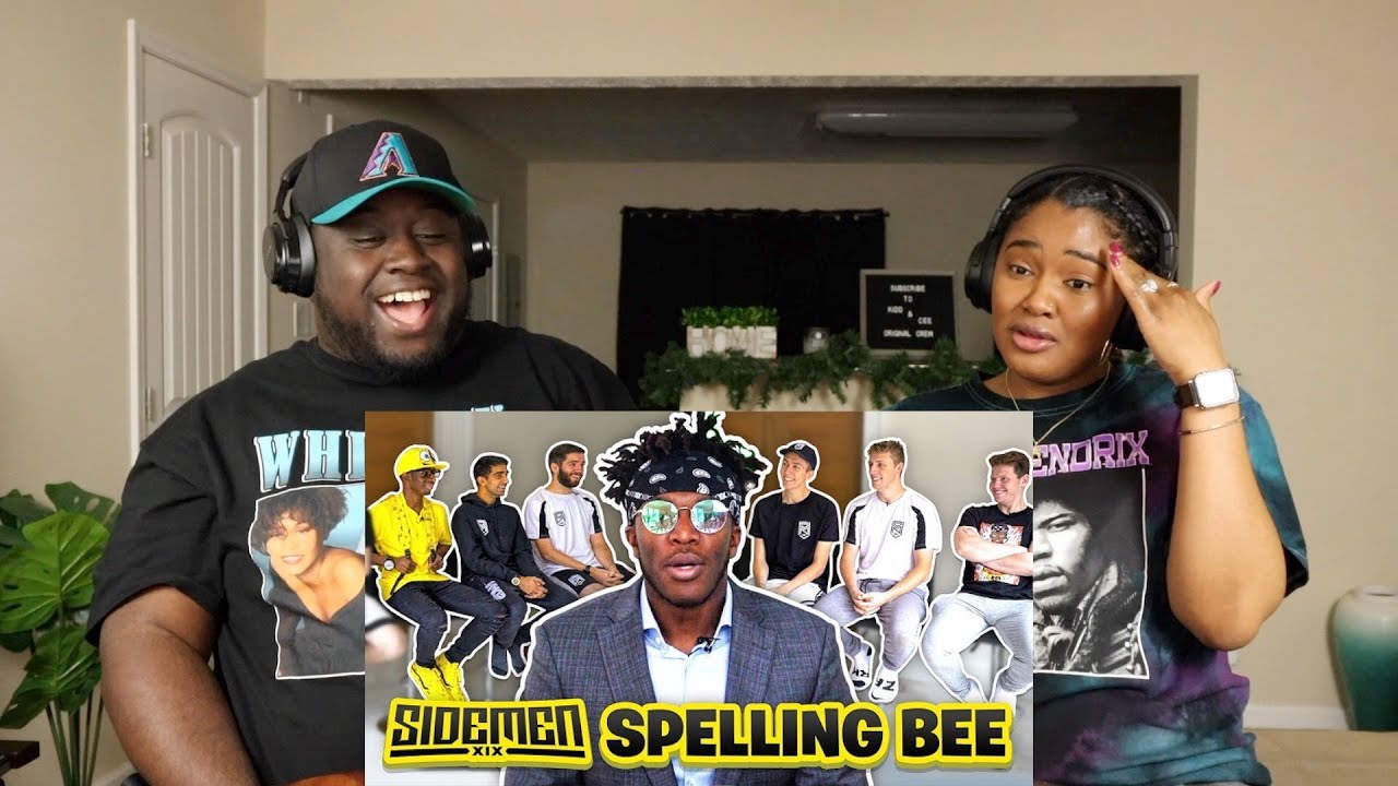 Sidemen Spelling Bee | Kidd and Cee Reacts