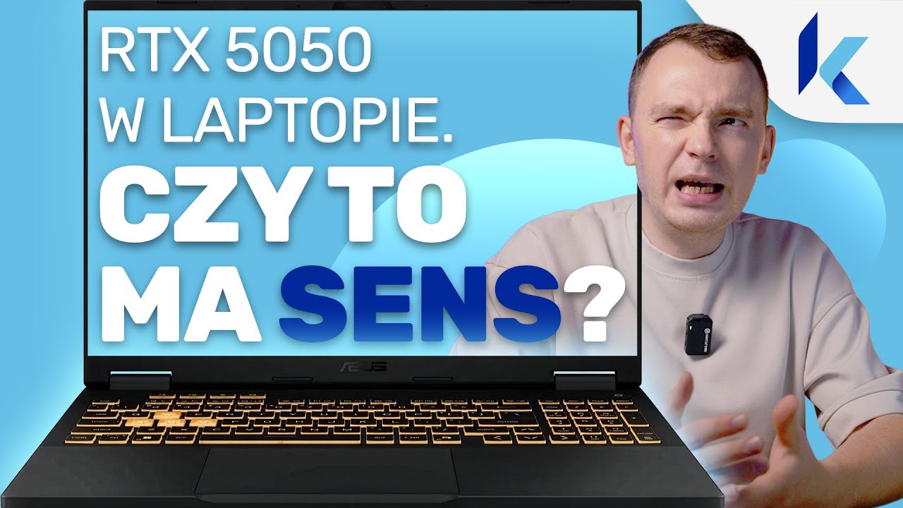 ASUS TUF Gaming F16- Tanio i dobrze? Sprawdzamy laptopa z kartą graficzną RTX 5050
