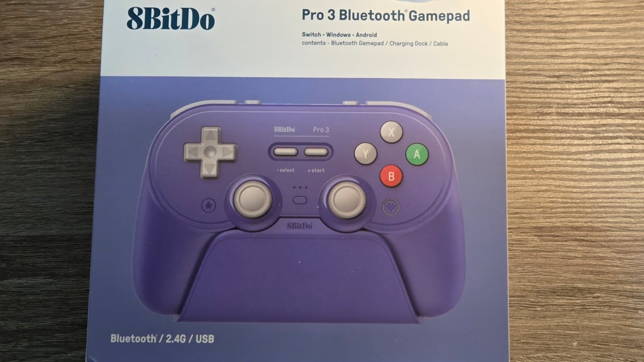 8BitDo Pro 3 Unboxing