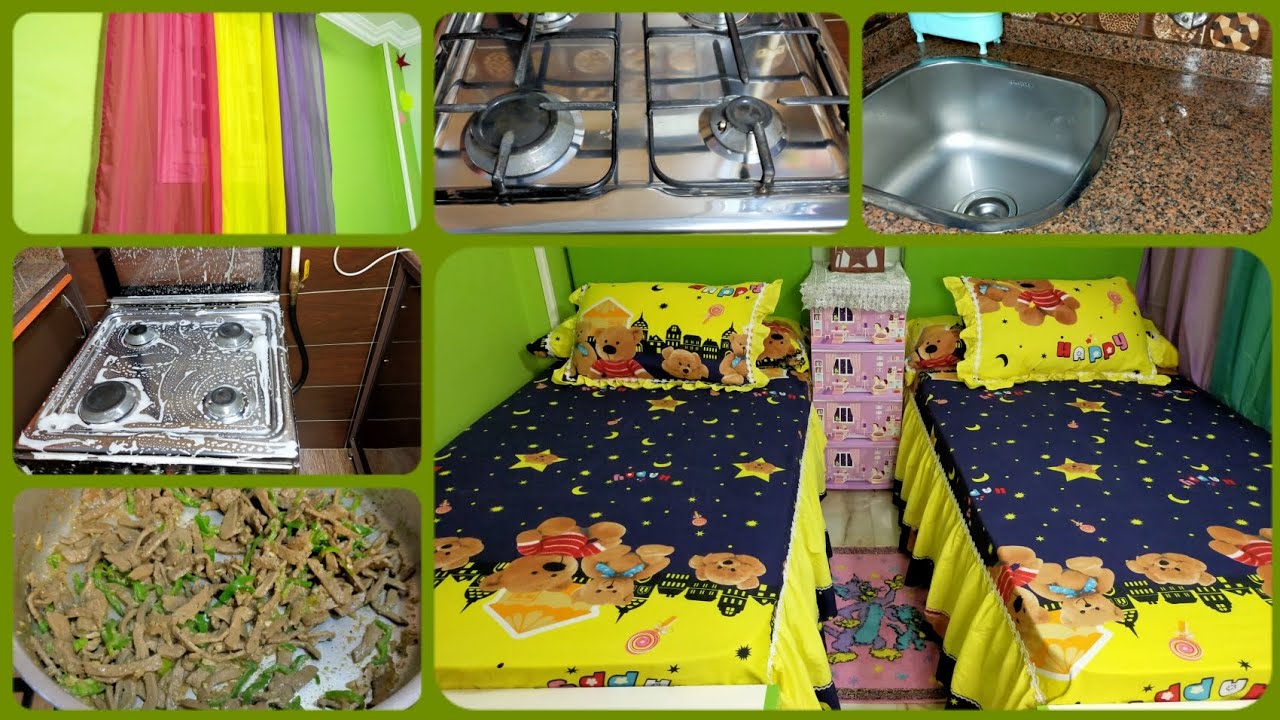 روتين💦 الست اللهلوبة املي بيتك طاقة إيجابية ✌️الست هيا سر السعادة ف البيت😍