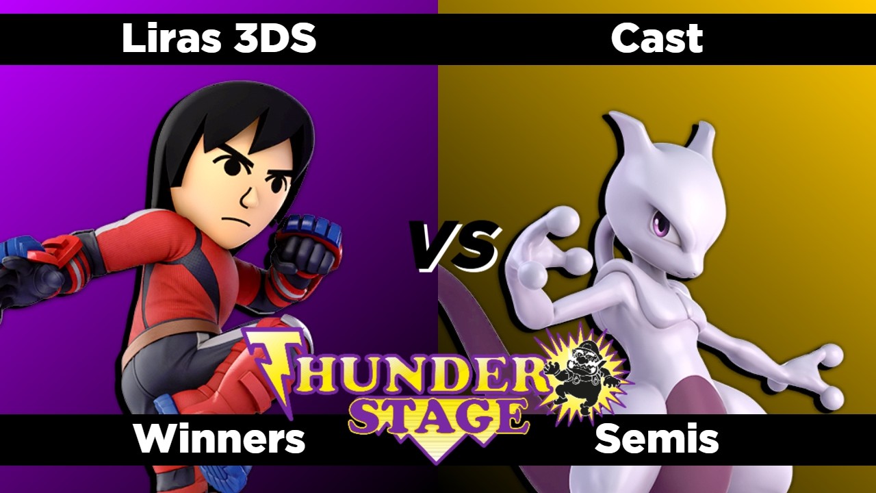 TS 88 - Winners Semis - Liras 3DS (Mii Brawler) Vs. Cast (Fox, Mewtwo) Smash Ultimate - SSBU