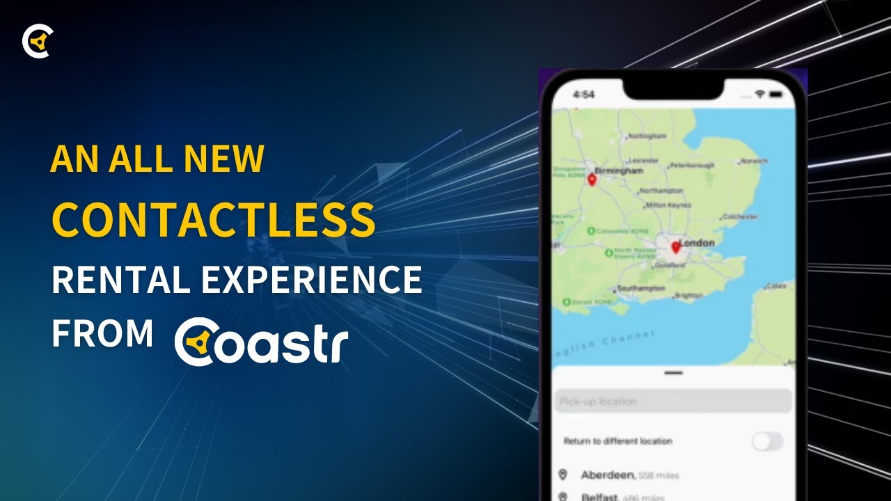 Contactless Car Rental from Coastr