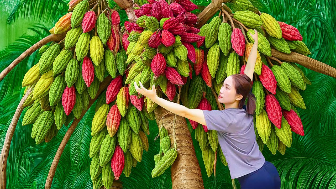Harvesting +1000kg Giant Wild Berries, Make Fresh Wild Berry Salad in the Heart of Nature