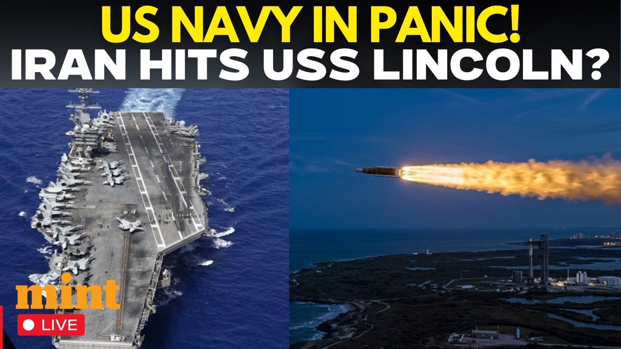 LIVE | US Navy In Panic? Iran Launches ‘Forbidden’ Missile At USS Lincoln | Khamenei | Trump