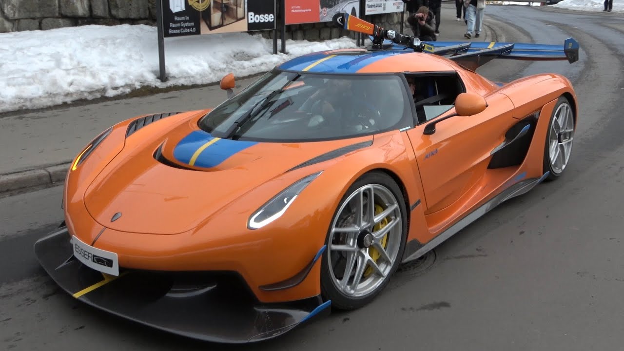 This is how the Billionaires going to Ski in Switzerland-The ICE St Moritz 2025 Supercars