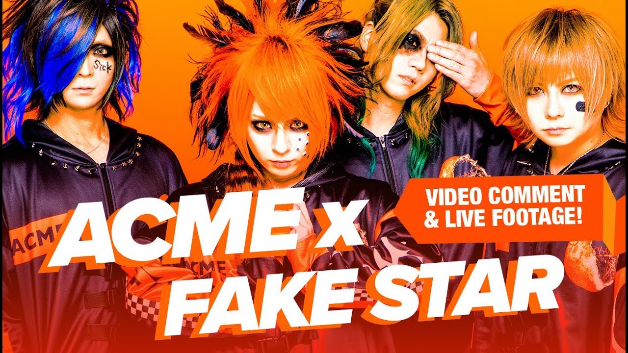 ACME x FAKE STAR - Live + Comment Video from the band!