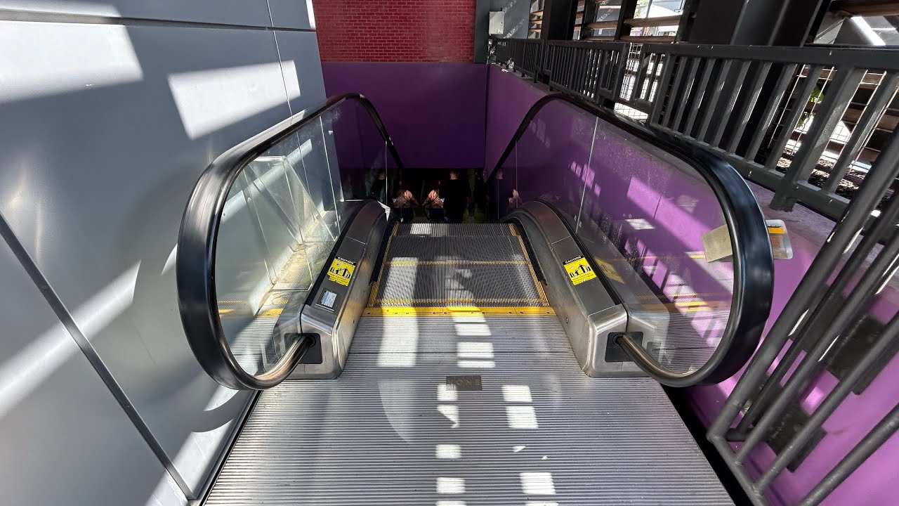 Kone Parking Garage Escalators At Atlantic Station In Atlanta, GA