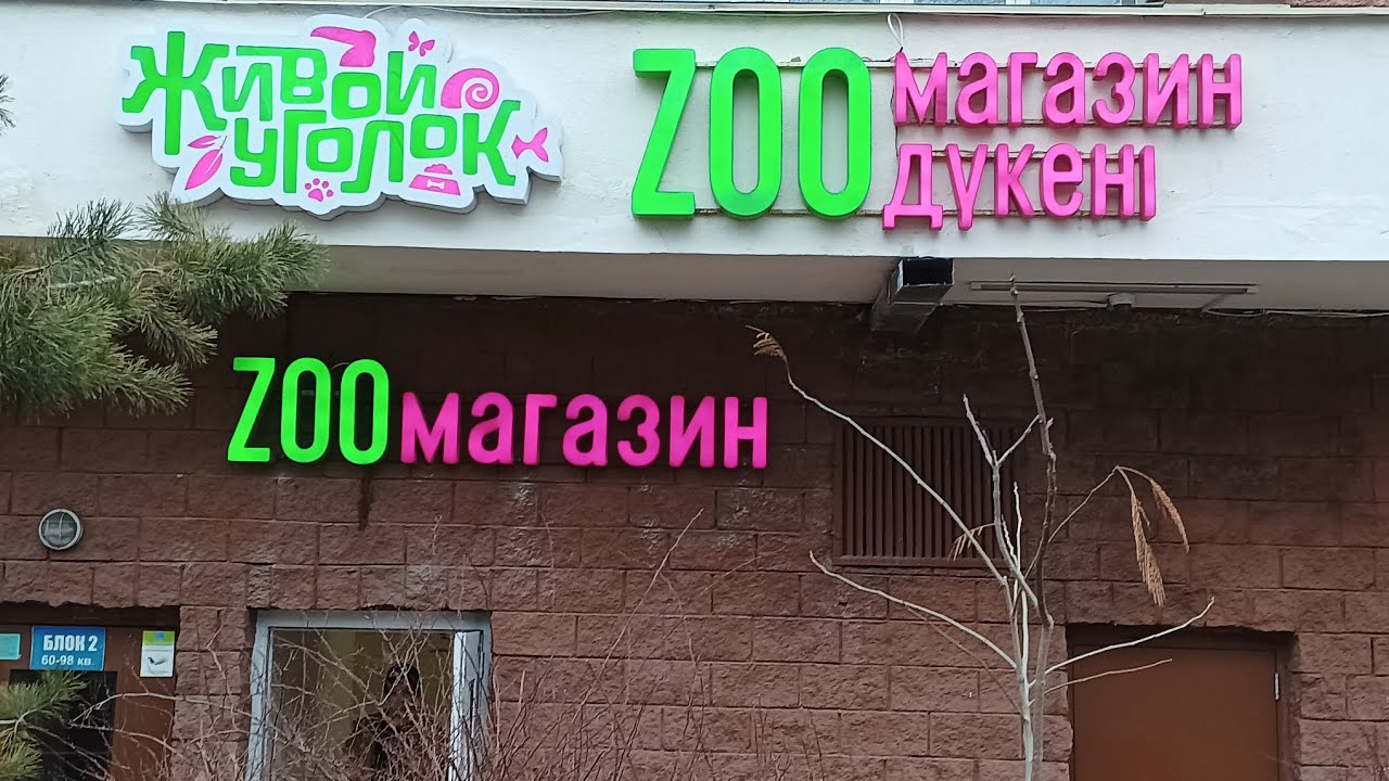 Обзор на магазин живой уголок.