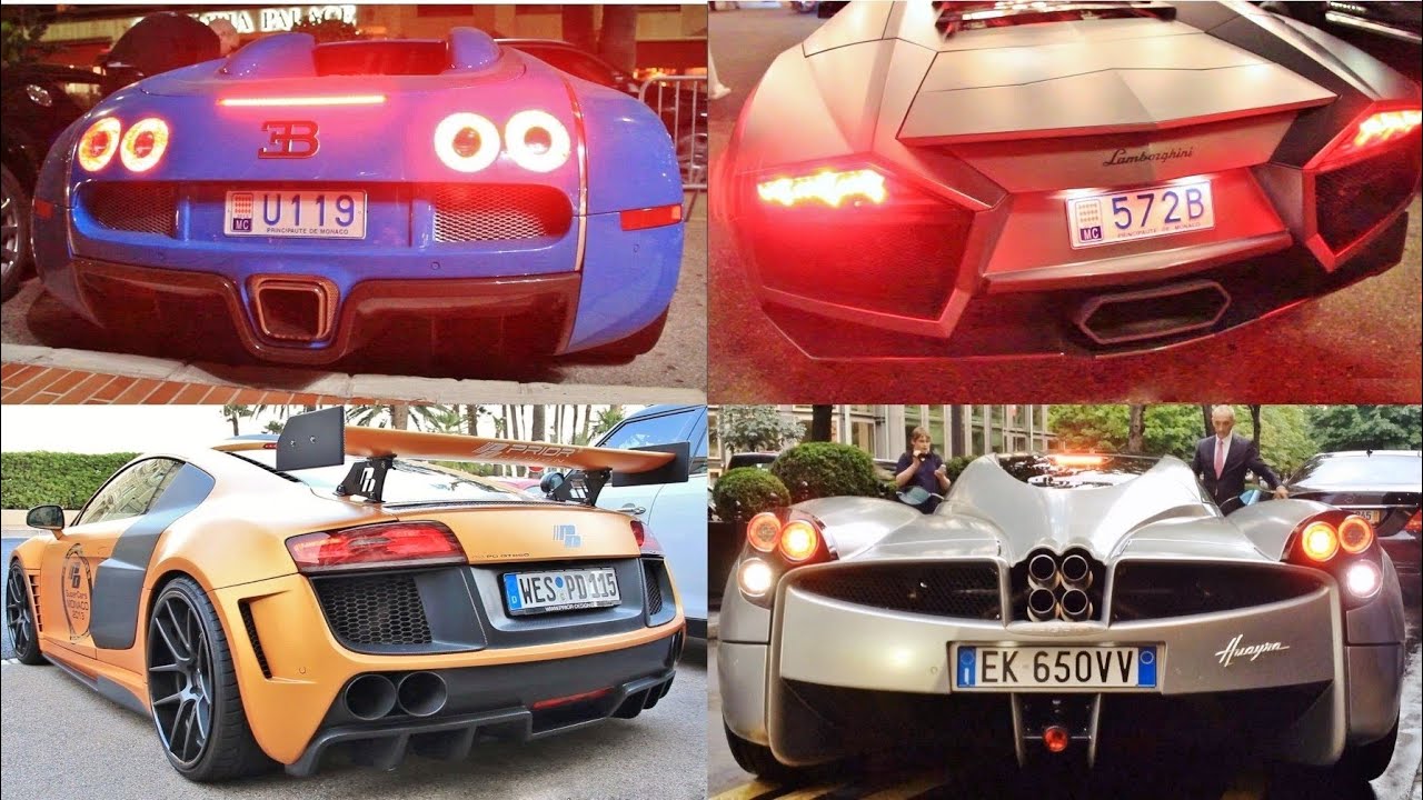 100 Supercars Start Up | Huayra, Reventon, Veyron, Enzo, LFA, One-77... [200th video Special]