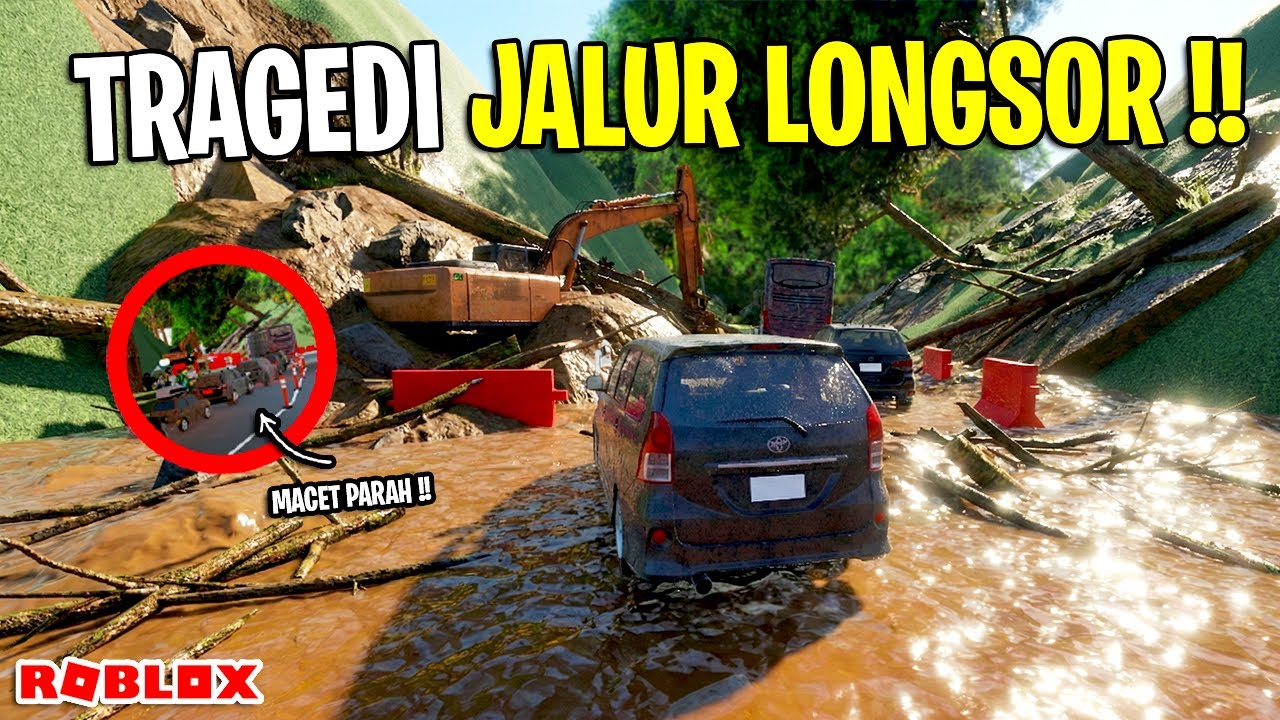 TRAGEDI JALUR LONGSOR DI JALUR LINTAS SUMATERA 😱?!! - CDID ROLEPLAY