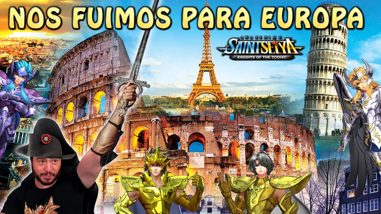 NOS FUIMOS PARA EUROPA (en Saint Seiya Awakening KOTZ)!! QUE TAL ESTA EL META POR ALLA?!