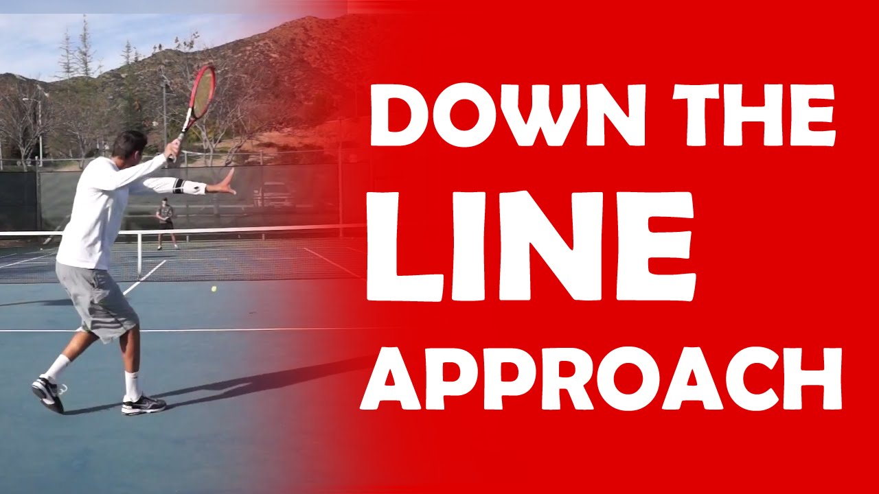 Forehand Approach Shot | HITTING DOWN THE LINE