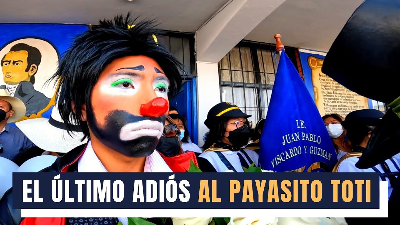 El último adiós al payasito más querido de Arequipa