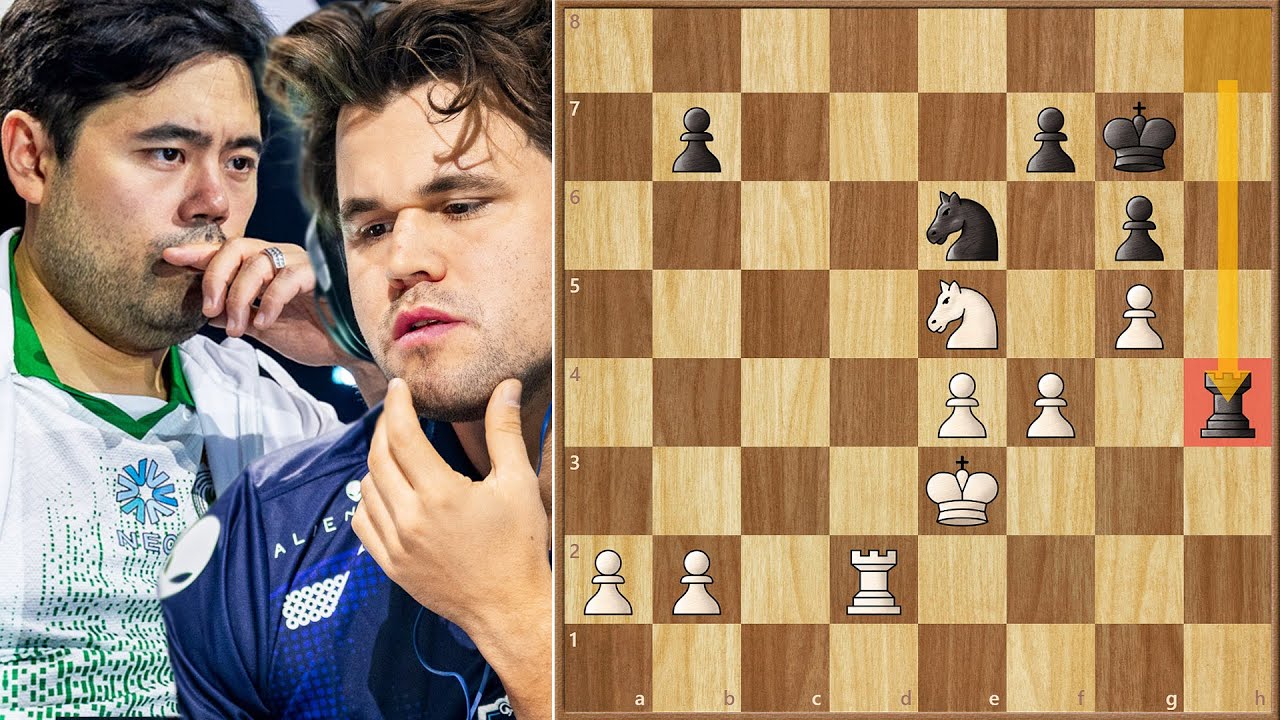 Magnus Accidentally Premoves The Top Engine Move