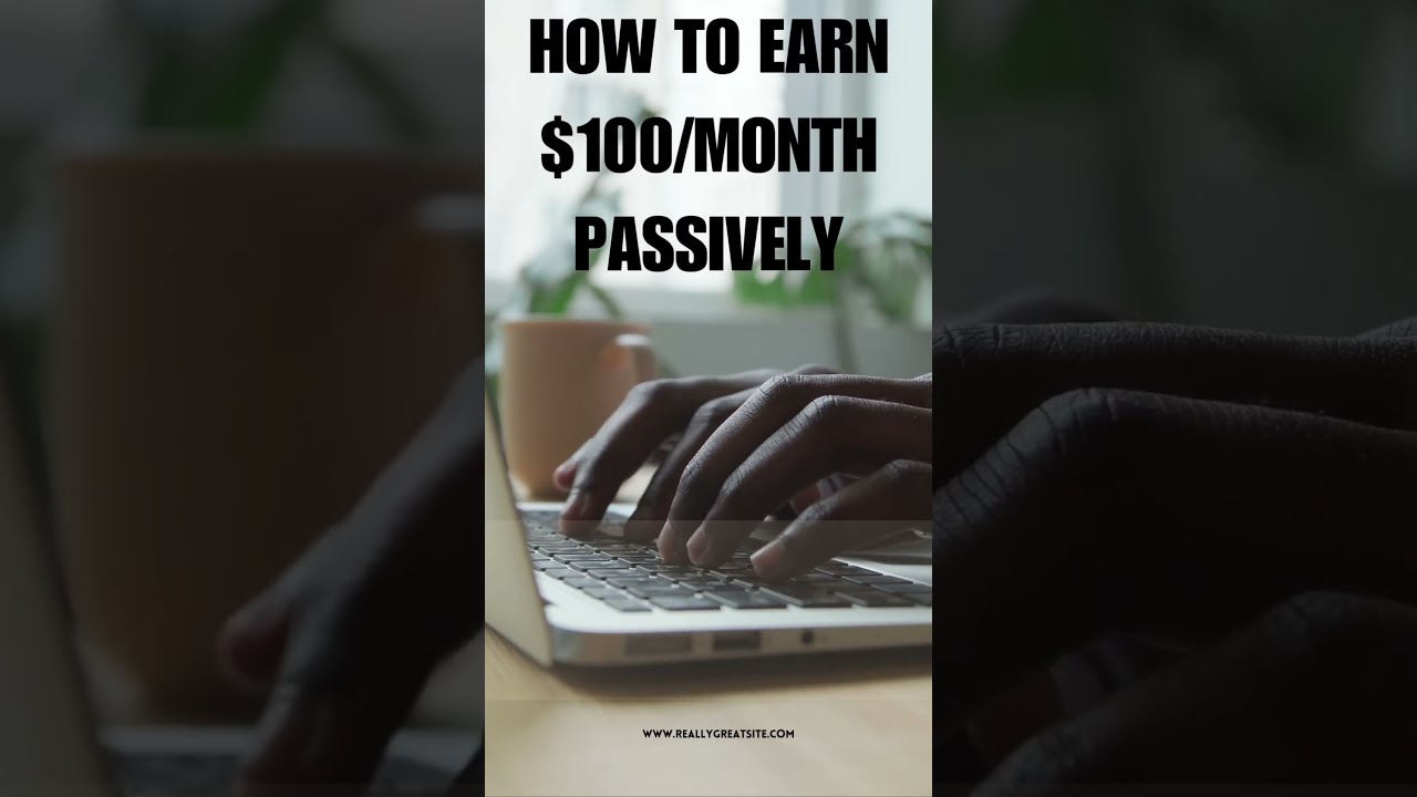 How to Earn $100/Month Passively | Passive Income #earnpassively #investing #digitalnomad