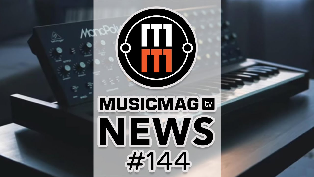 MusicMagTV News #144: AKAI MPC Live II, грувбокс от Behringer, Melodyne 5 и др.