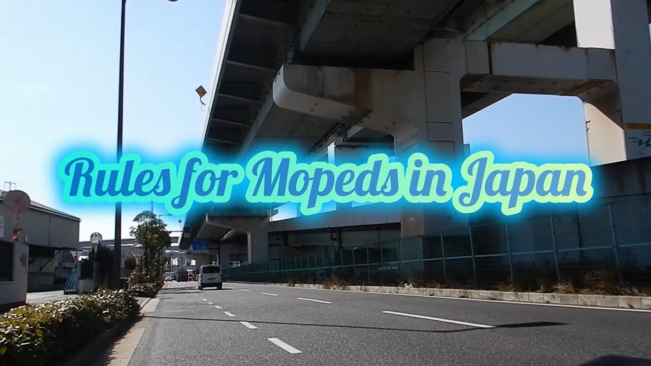 Rules for Mopeds in Japan