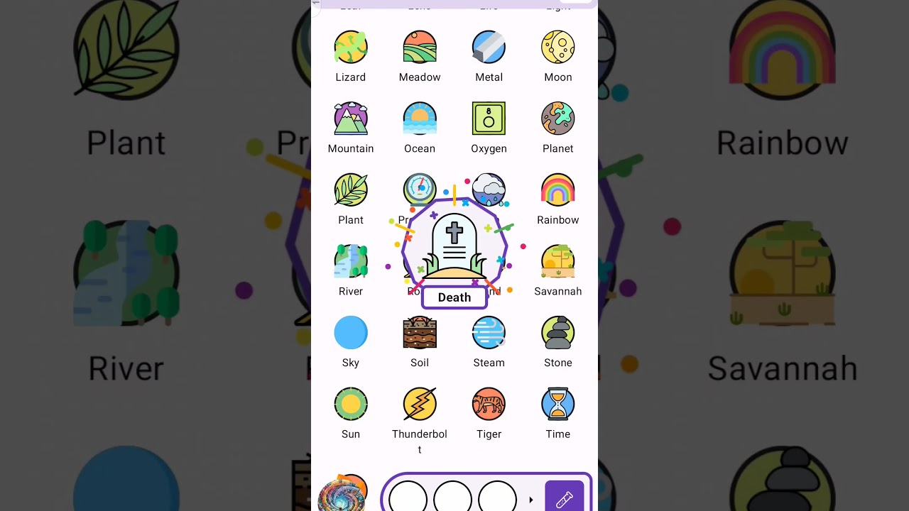 16 - Honey, Death, Cow, Monkey, Eagle - Solutions of Alchemy Merge - Puzzle Game